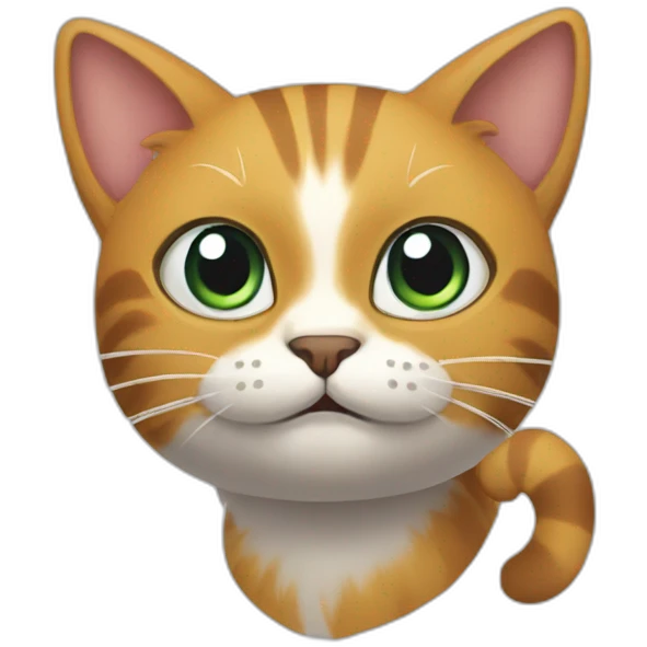 Cat play vidéo games emoji
