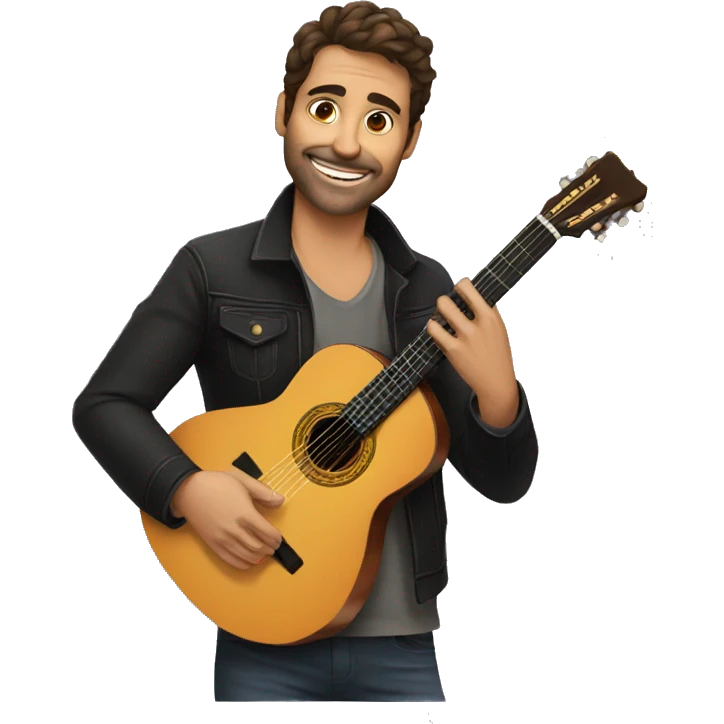 spanish guitar player emoji