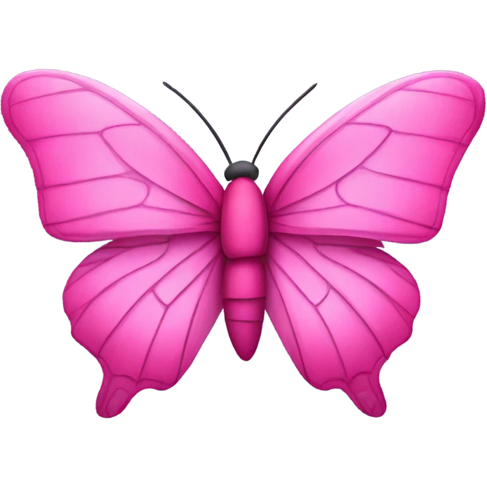 pink butterfly  emoji