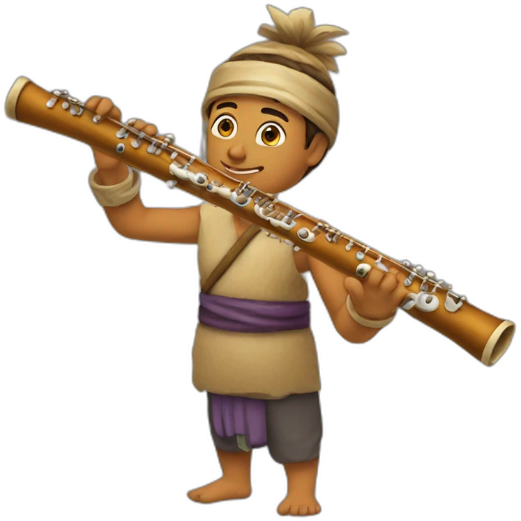 Erlandskian  Terminian Ozetalakaa flute Instrument Ethnic emoji