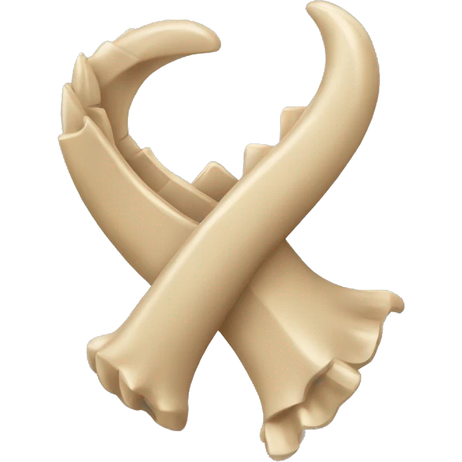 beige claw clip emoji