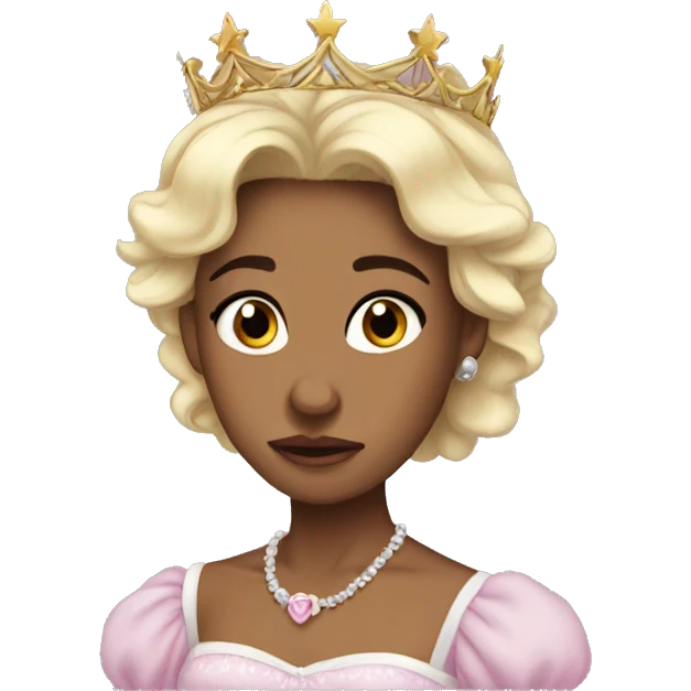 Princess crybaby emoji