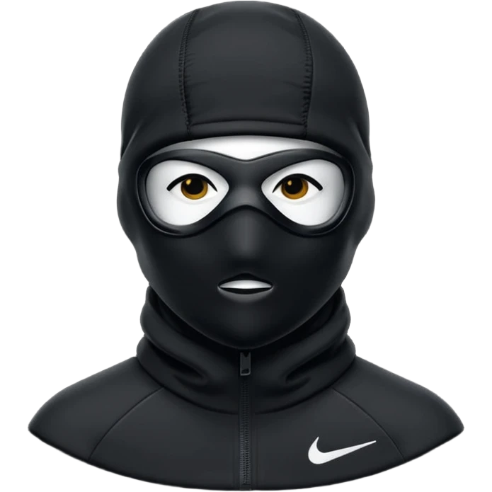 Nike ski mask emoji