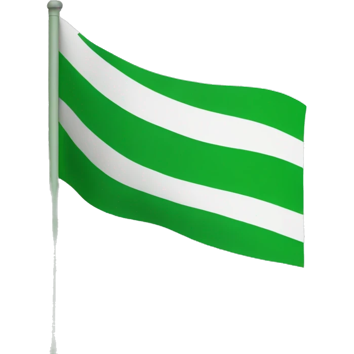 green flag emoji