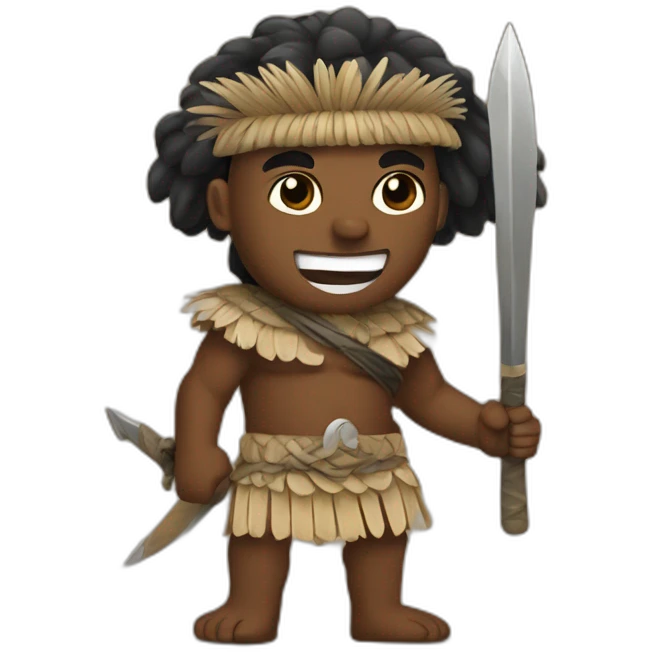 Fijian Warrior emoji