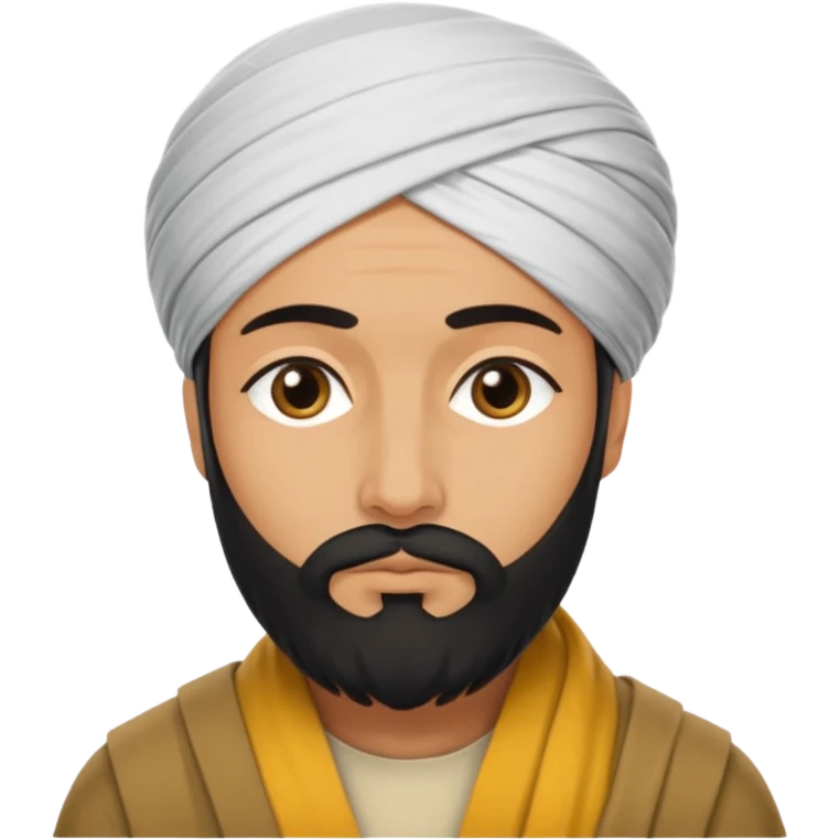 The turbaned philosopher emoji