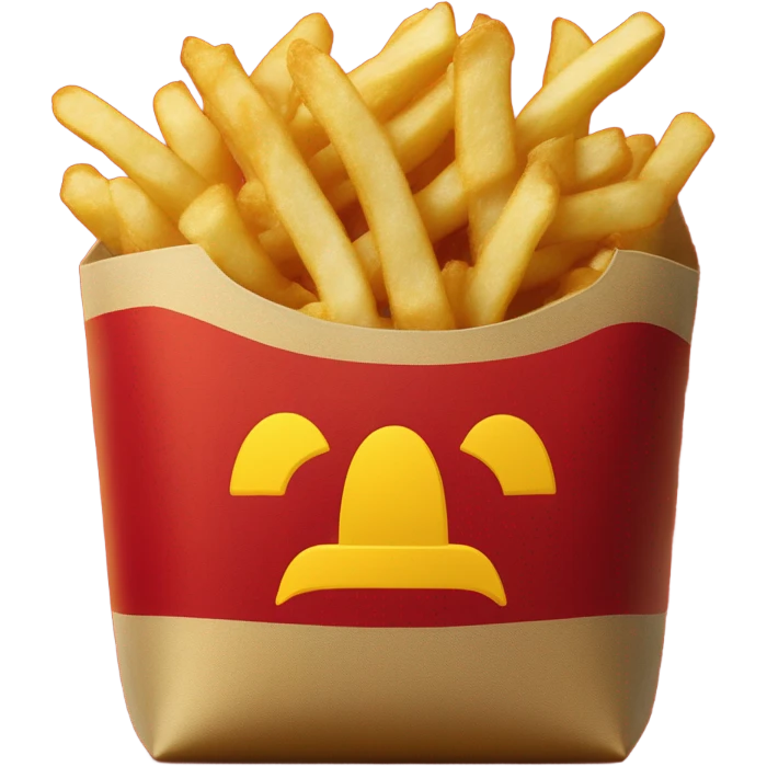 Papas de mcdonald's  emoji
