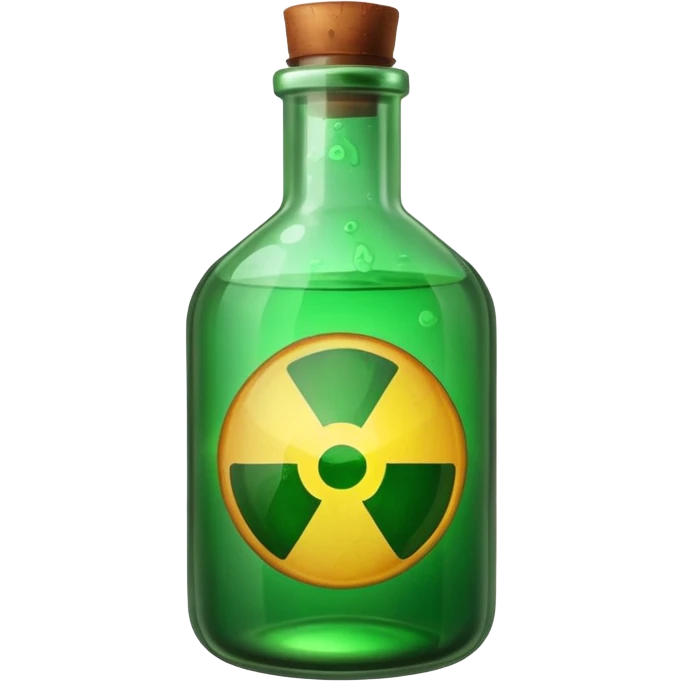 toxic bottle emoji