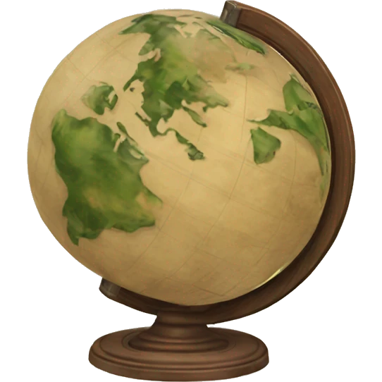 Old globe  emoji