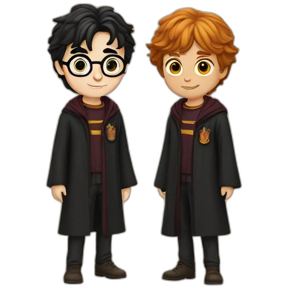 harry potter and blancet emoji