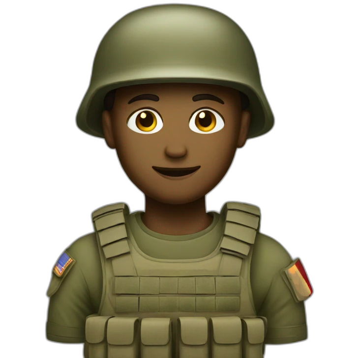 Soldier emoji