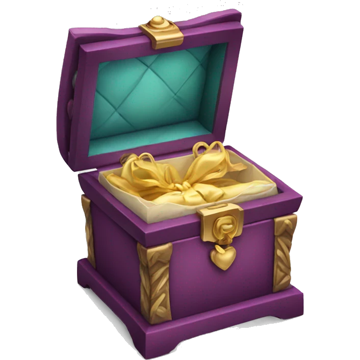 Soft jewellery box emoji