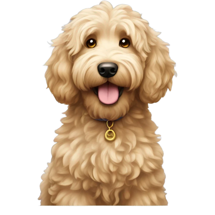 Goldendoodle emoji