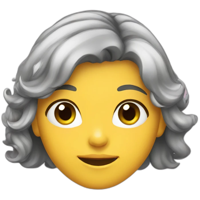 Cute girl emoji