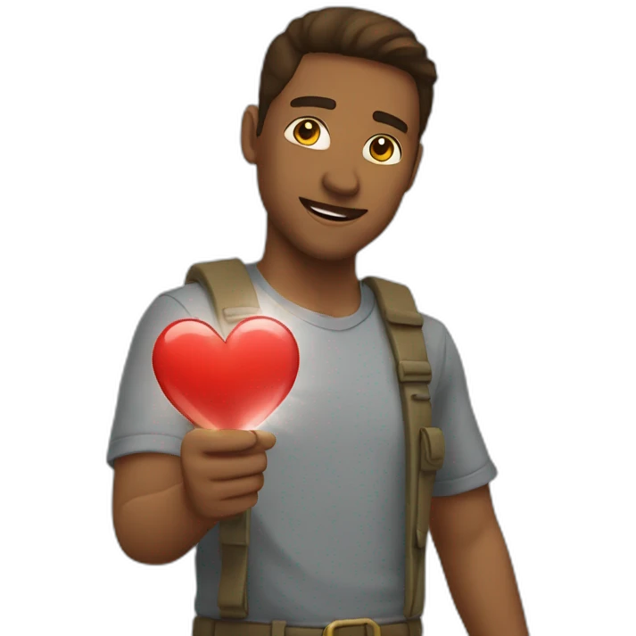 mains faisant un coeur emoji