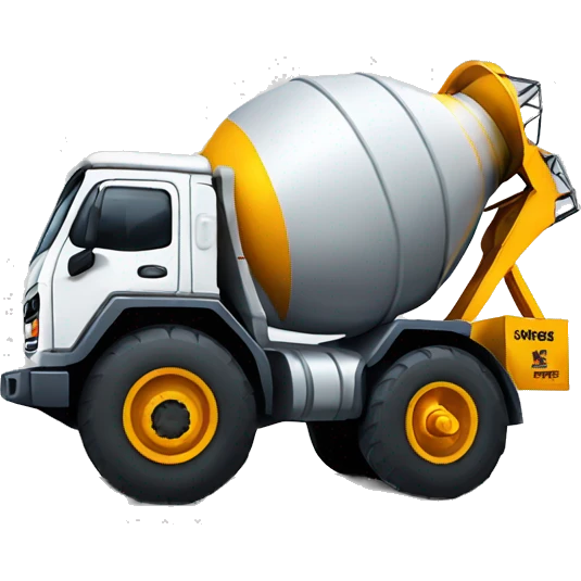 Indian cement mixer emoji
