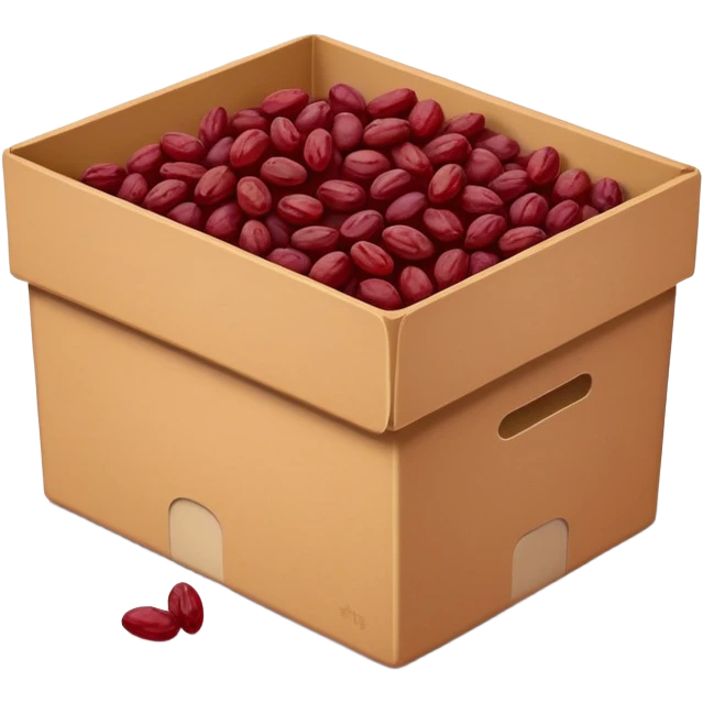 red box of raisins emoji