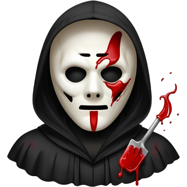ghostface from scream emoji