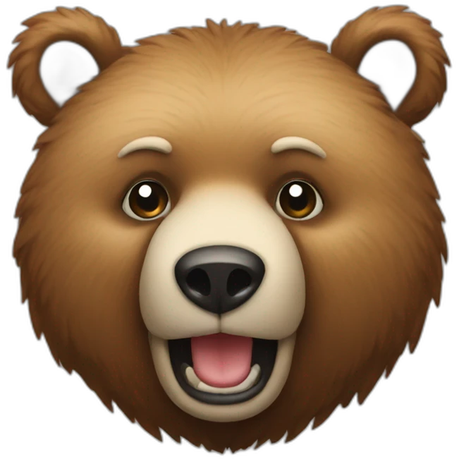 Bear Check mark emoji