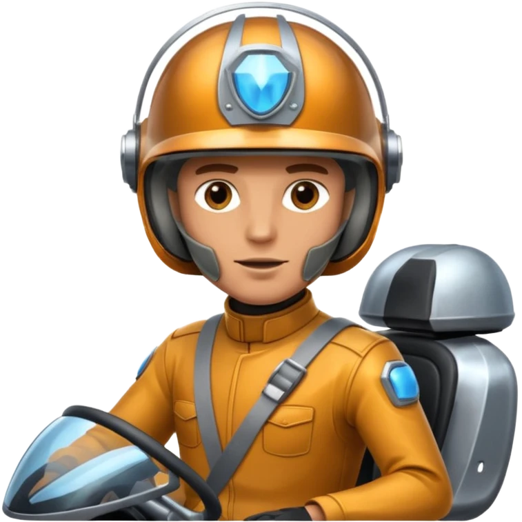 man on vehicle emoji