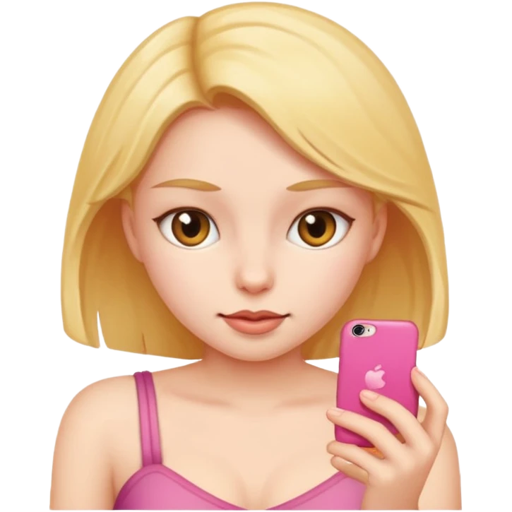 Девушка показует пизду emoji