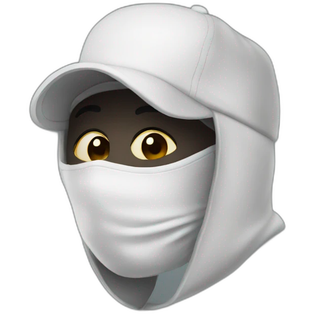 Masked rapper emoji