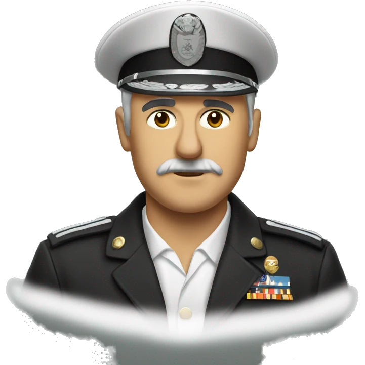 Commander soluting emoji