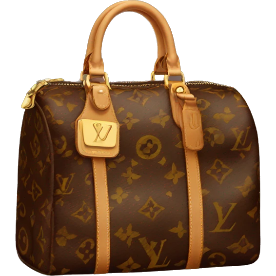 Luis vuitton bag emoji