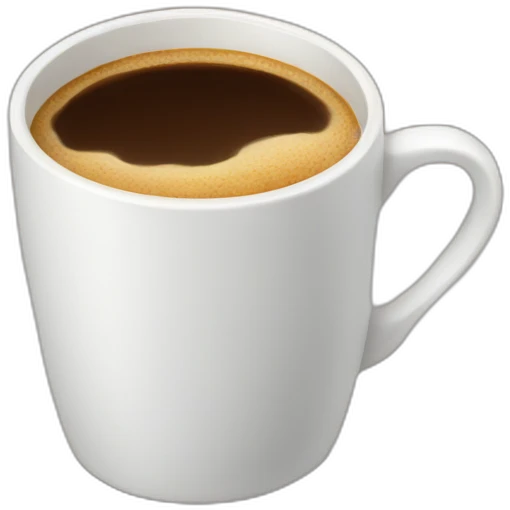 Morning coffee emoji