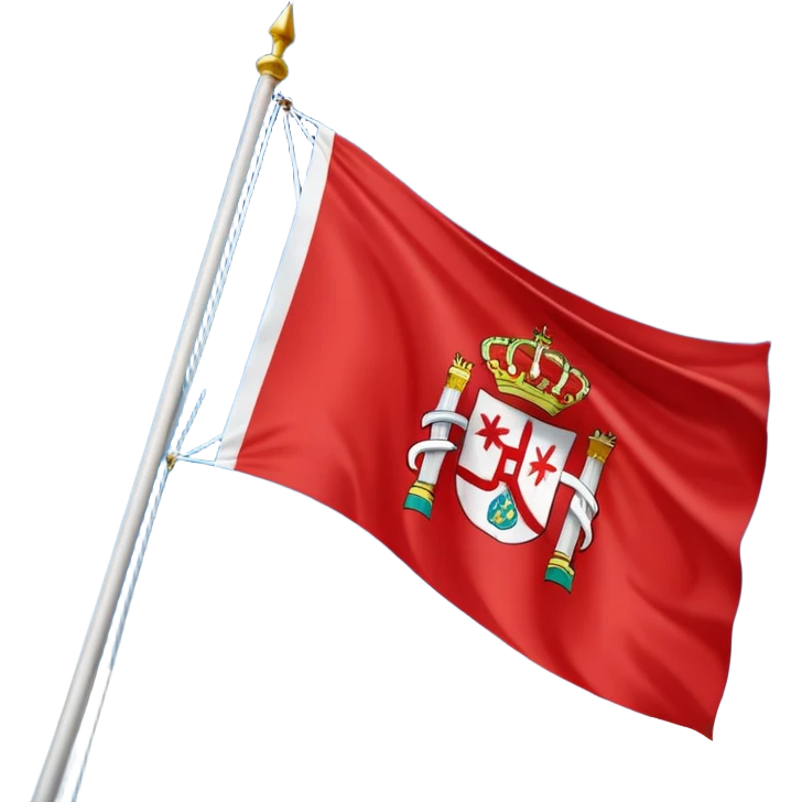 La bandera de la Comunidad de Madrid emoji