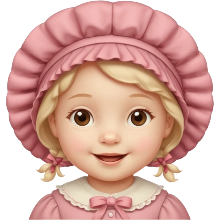 create a baby girl emoji from the 60. emoji