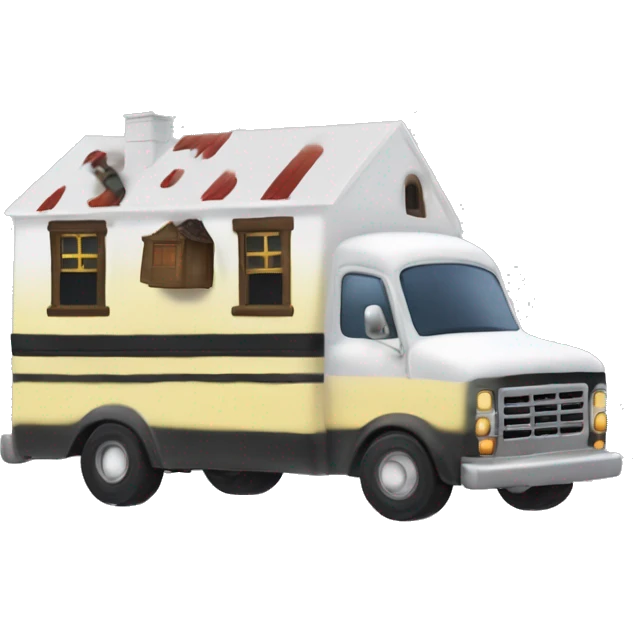 Wednesday Addams 4 story haunted dream house ghost buster truck  emoji