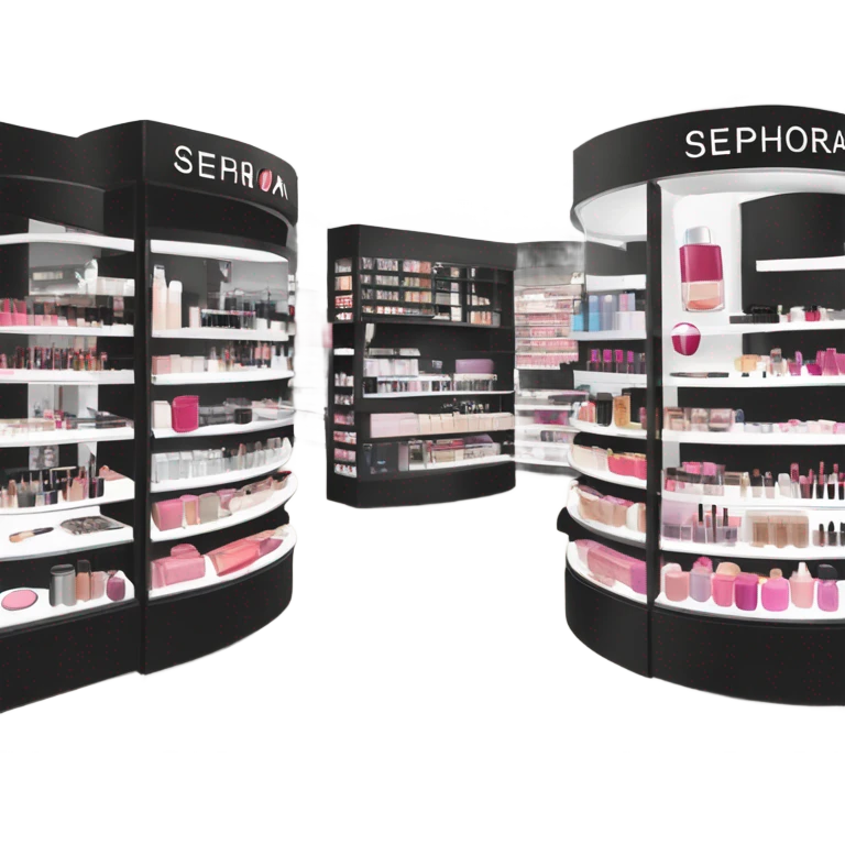 Sephora makeup store  emoji