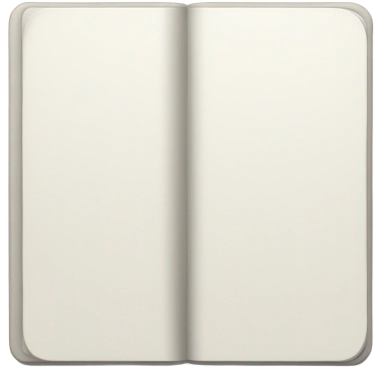 diary book white emoji