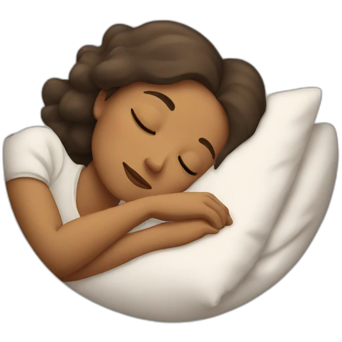 sleeping woman  emoji