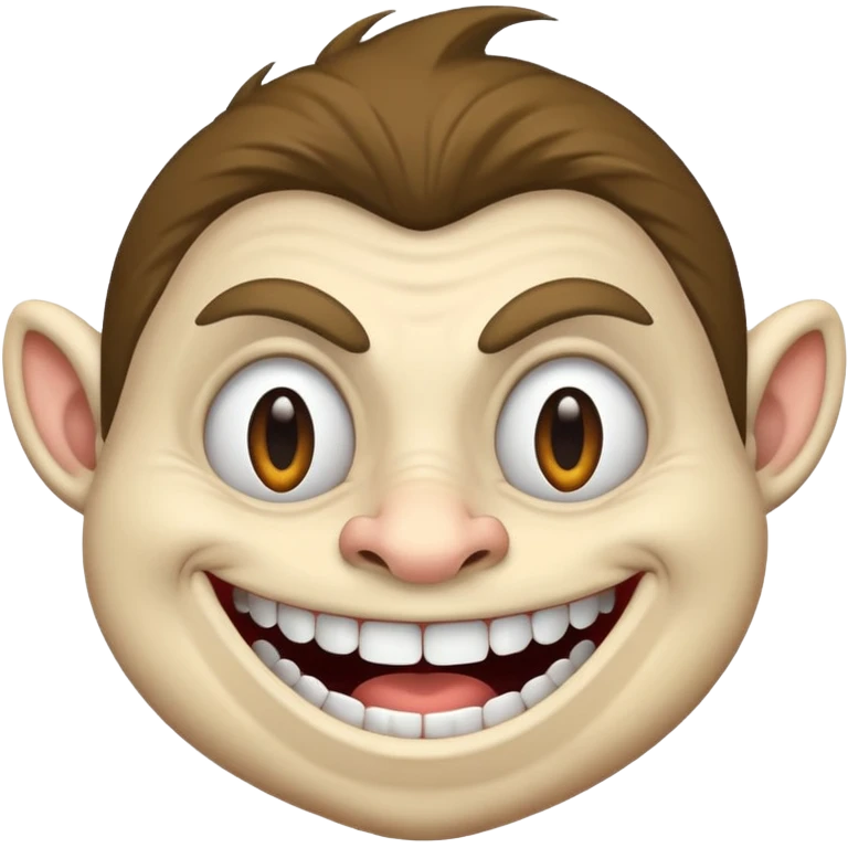Troll face emoji