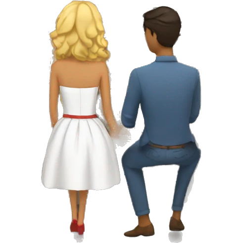 Couple in love who visit Torino in Italia  emoji