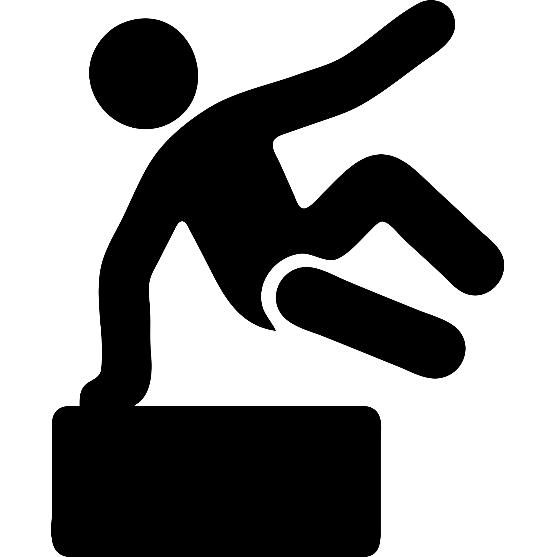 A parkour emoji