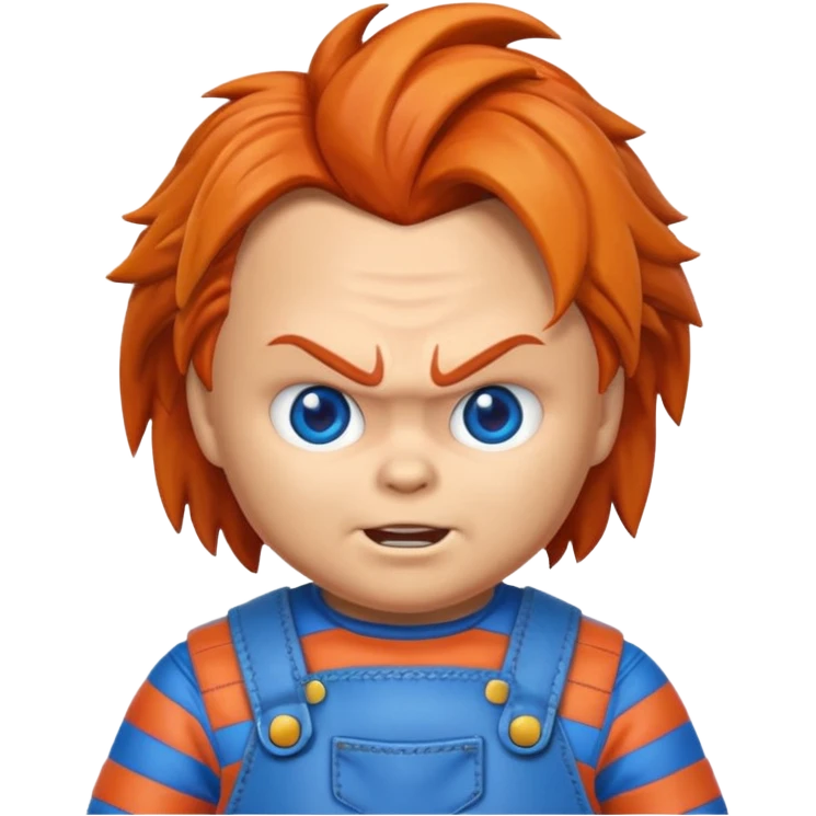 Un emojin de chuky emoji