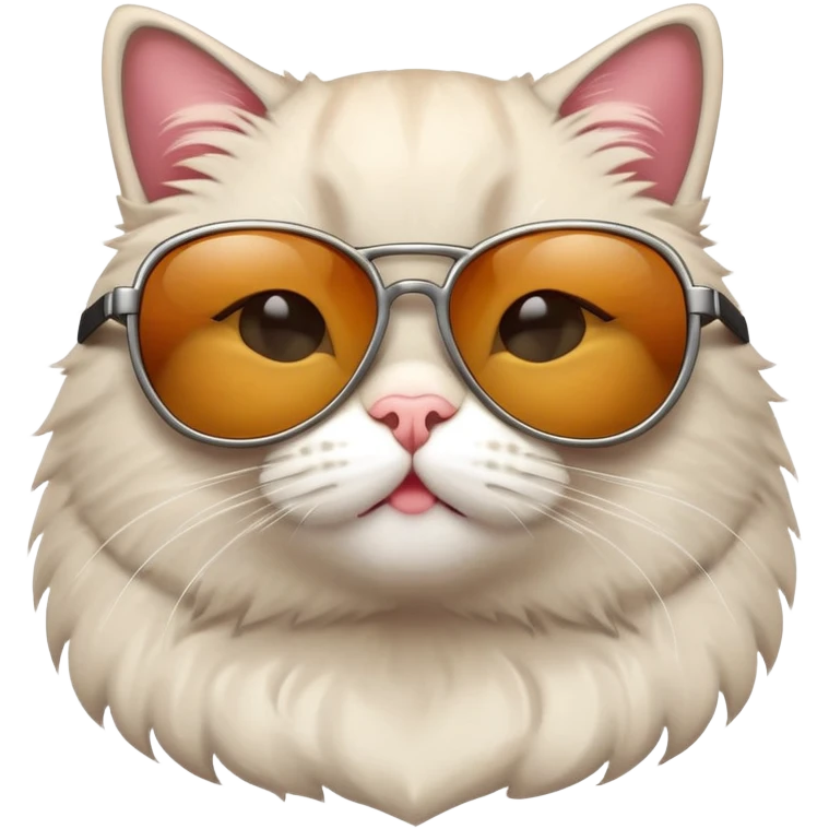 Cat wearing sunglasses emoji