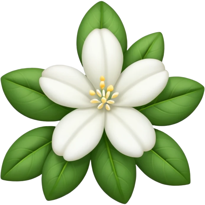 Night Jasmine flower emoji