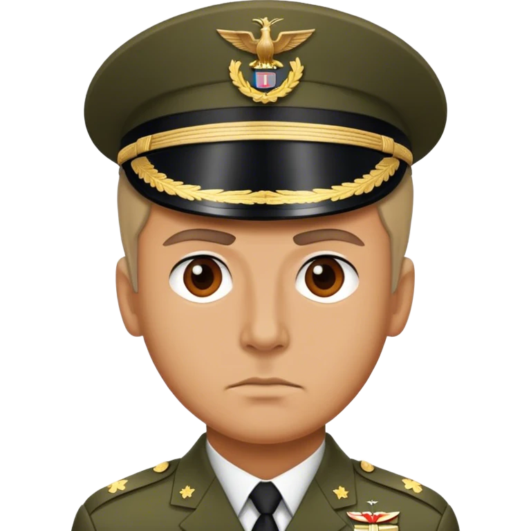 Military leader emoji