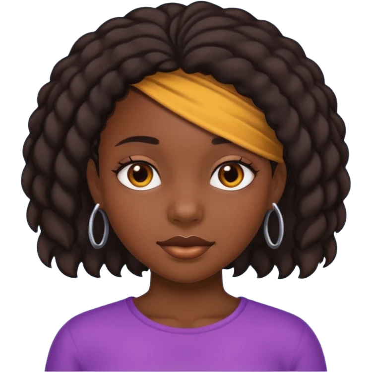 black girl emoji