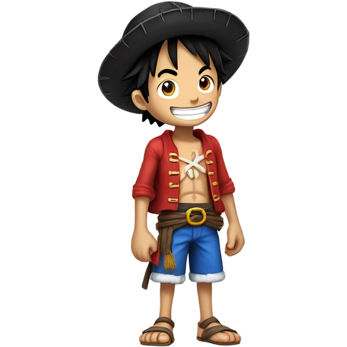 Luffy from one piece emoji