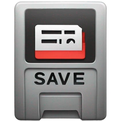 Save button emoji