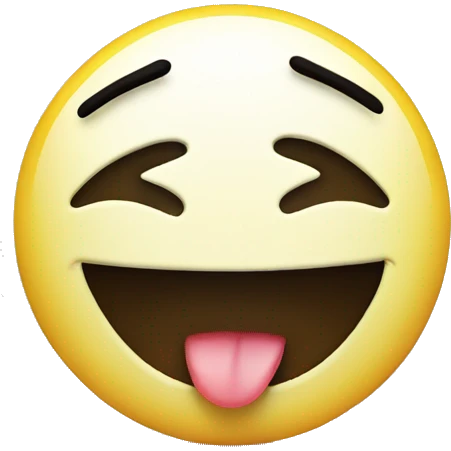 a smiley face emoji that is smiling big but   also crying  emoji
