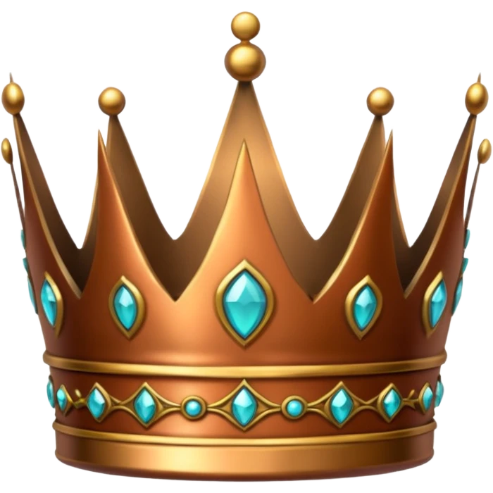 bronze crown emoji