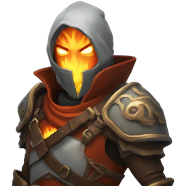 Fire genasi rogue  emoji