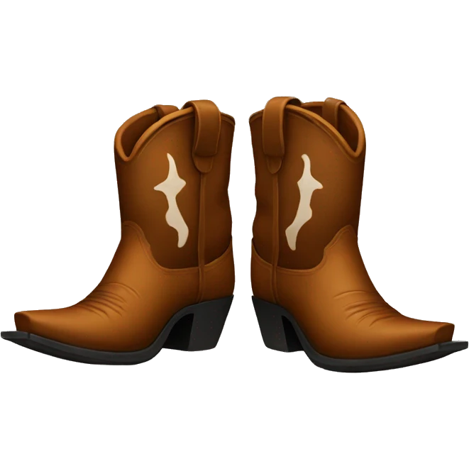 cowboy boots  emoji