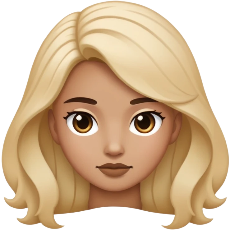 Mono con moño Celeste  emoji